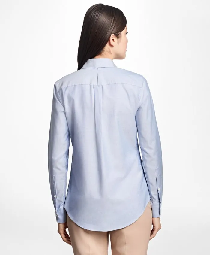 Brooks Brothers Shirts and Tops ClassicFit Supima Cotton Oxford ForwardPoint Shirt Blue 8211 Women Brooks Brothers Shirts and Tops ClassicFit Supima Cotton Oxford ForwardPoint Shirt Blue 8211 Women