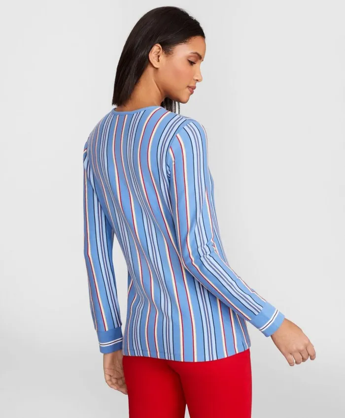 Brooks Brothers Shirts and Tops Striped Supima Cotton Jersey Henley Tunic Bluemulti 8211 Women Brooks Brothers Shirts and Tops Striped Supima Cotton Jersey Henley Tunic Bluemulti 8211 Women