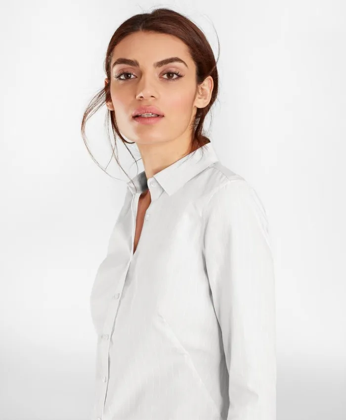 Brooks Brothers Shirts and Tops Striped Supima Cotton Poplin Fitted Shirt White 8211 Women Brooks Brothers Shirts and Tops Striped Supima Cotton Poplin Fitted Shirt White 8211 Women