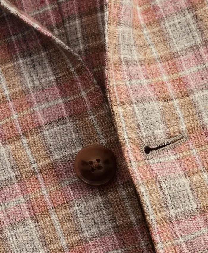 Brooks Brothers Sport Coats and Vests Plaid Linen Sport Coat Redbrown 8211 Men Brooks Brothers Sport Coats and Vests Plaid Linen Sport Coat Redbrown 8211 Men