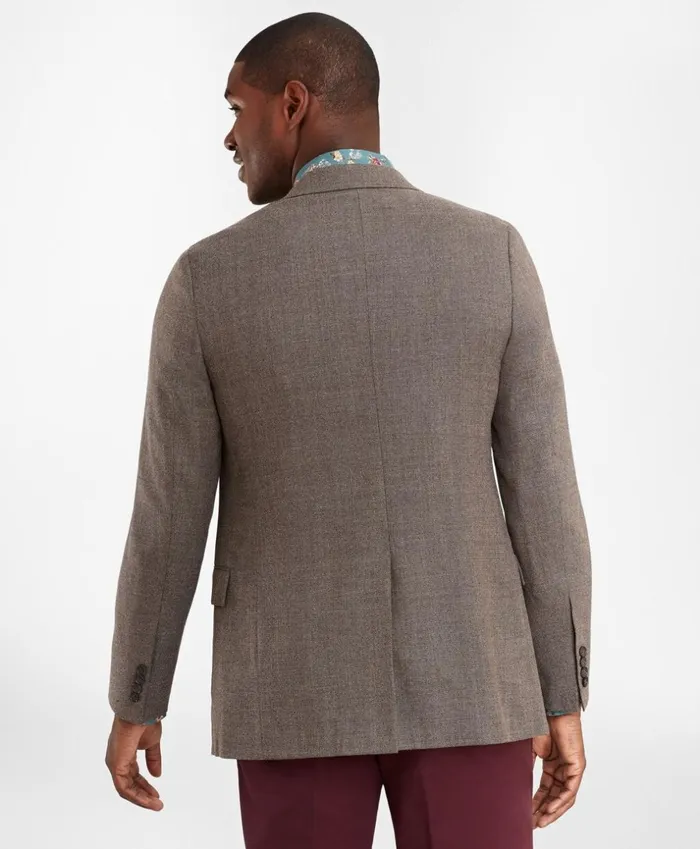 Brooks Brothers Sport Coats and Vests Regent Fit Hopsack Sport Coat Brown 8211 Men Brooks Brothers Sport Coats and Vests Regent Fit Hopsack Sport Coat Brown 8211 Men