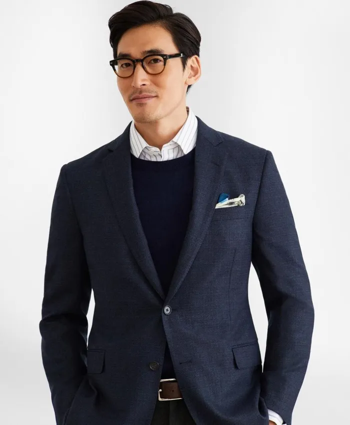 Brooks Brothers Sport Coats and Vests Regent Fit TwoButton Sport Coat Blue 8211 Men Brooks Brothers Sport Coats and Vests Regent Fit TwoButton Sport Coat Blue 8211 Men