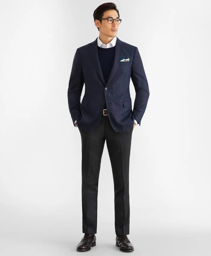 Brooks Brothers Sport Coats and Vests Regent Fit TwoButton Sport Coat Blue 8211 Men Brooks Brothers Sport Coats and Vests Regent Fit TwoButton Sport Coat Blue 8211 Men