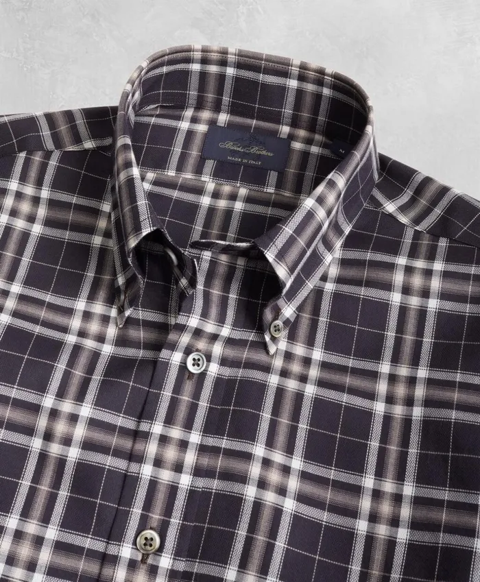 Brooks Brothers Sport Shirts Golden Fleece Regent Fit Black Plaid Flannel Sport Shirt Black 8211 Men Brooks Brothers Sport Shirts Golden Fleece Regent Fit Black Plaid Flannel Sport Shirt Black 8211 Men