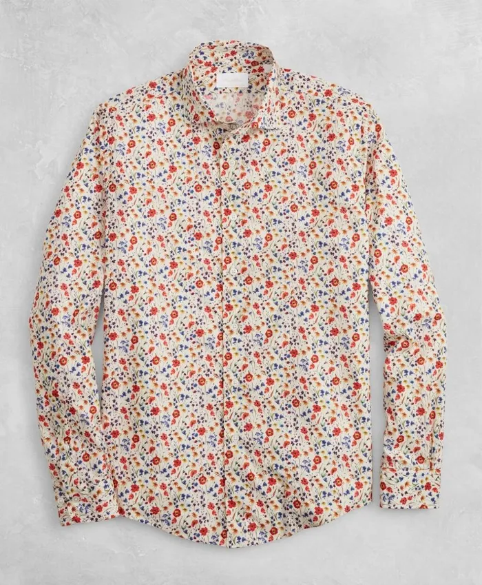 Brooks Brothers Sport Shirts Golden Fleece Regent Fit MultiFloral Sport Shirt Multi 8211 Men Brooks Brothers Sport Shirts Golden Fleece Regent Fit MultiFloral Sport Shirt Multi 8211 Men