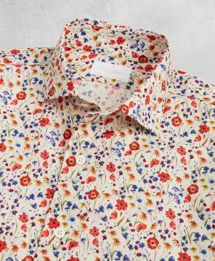 Brooks Brothers Sport Shirts Golden Fleece Regent Fit MultiFloral Sport Shirt Multi 8211 Men Brooks Brothers Sport Shirts Golden Fleece Regent Fit MultiFloral Sport Shirt Multi 8211 Men