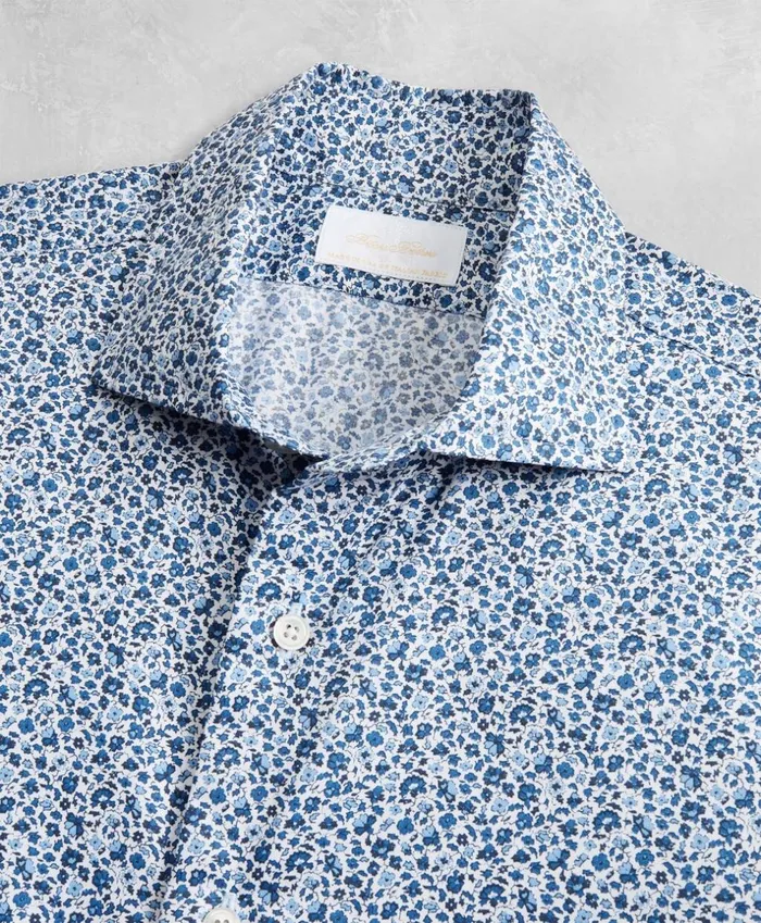 Brooks Brothers Sport Shirts Golden Fleece Regent Fitted Floral Sport Shirt Blue 8211 Men Brooks Brothers Sport Shirts Golden Fleece Regent Fitted Floral Sport Shirt Blue 8211 Men