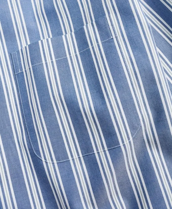 Brooks Brothers Sport Shirts Stretch Madison ClassicFit Sport Shirt NonIron Awning Stripe Blue 8211 Men Brooks Brothers Sport Shirts Stretch Madison ClassicFit Sport Shirt NonIron Awning Stripe Blue 8211 Men