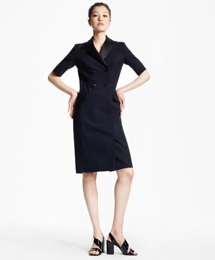 Brooks Brothers Suit Separates DoubleBreasted Tuxedo Dress Black 8211 Women Brooks Brothers Suit Separates DoubleBreasted Tuxedo Dress Black 8211 Women