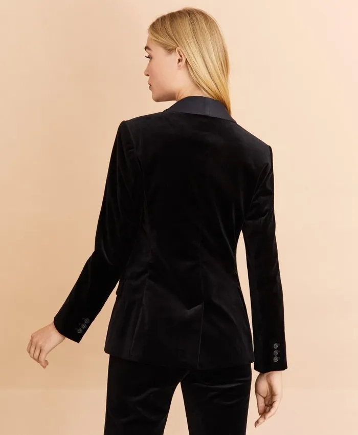 Brooks Brothers Suit Separates Velvet Tuxedo Jacket Black 8211 Women Brooks Brothers Suit Separates Velvet Tuxedo Jacket Black 8211 Women