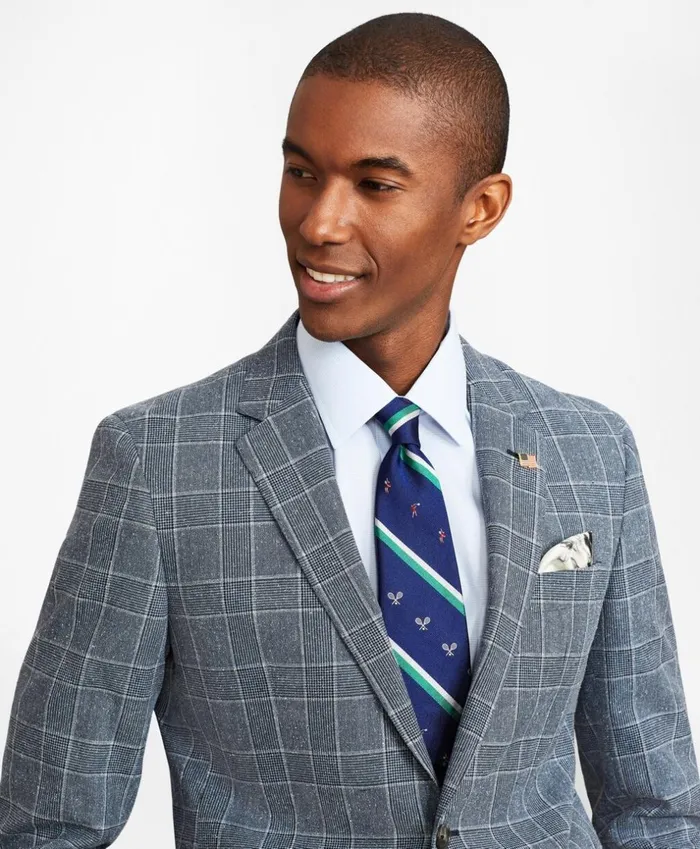 Brooks Brothers Suits Milano Fit Combo Check 1818 Suit Blue 8211 Men Brooks Brothers Suits Milano Fit Combo Check 1818 Suit Blue 8211 Men