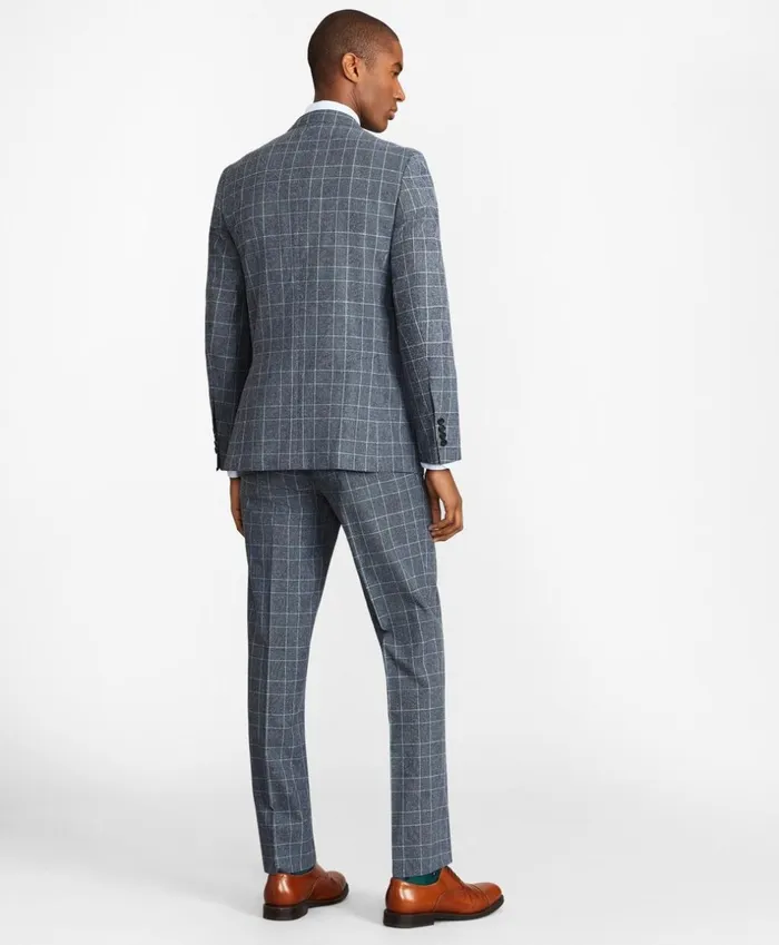 Brooks Brothers Suits Milano Fit Combo Check 1818 Suit Blue 8211 Men Brooks Brothers Suits Milano Fit Combo Check 1818 Suit Blue 8211 Men