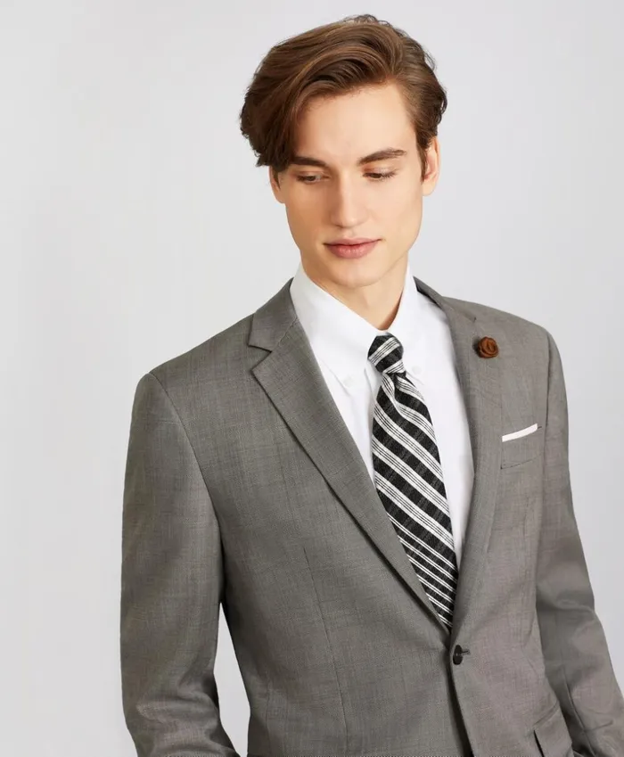 Brooks Brothers Suits Milano Fit TwoButton Grey 1818 Suit Grey 8211 Men Brooks Brothers Suits Milano Fit TwoButton Grey 1818 Suit Grey 8211 Men