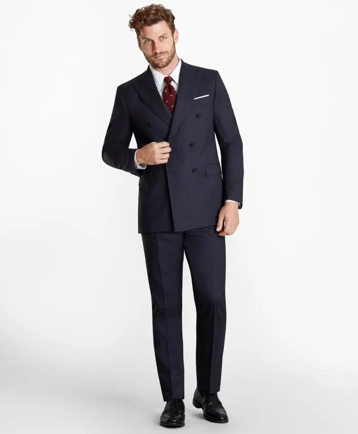 Brooks Brothers Suits Regent Fit DoubleBreasted Pinstripe 1818 Suit Dark Grey 8211 Men Brooks Brothers Suits Regent Fit DoubleBreasted Pinstripe 1818 Suit Dark Grey 8211 Men