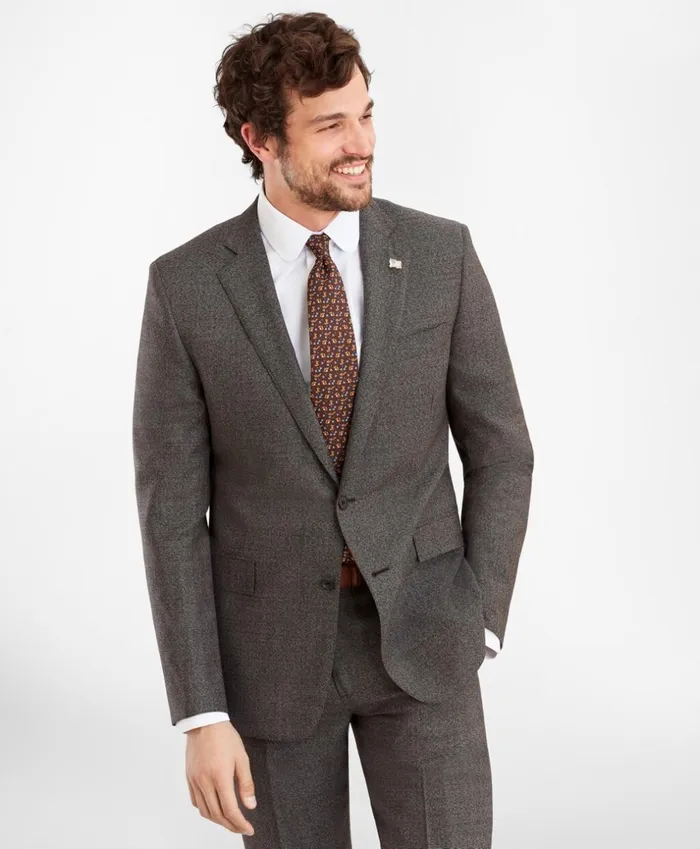 Brooks Brothers Suits Regent Fit TwoButton Grey Black 1818 Suit Grey 8211 Men Brooks Brothers Suits Regent Fit TwoButton Grey Black 1818 Suit Grey 8211 Men