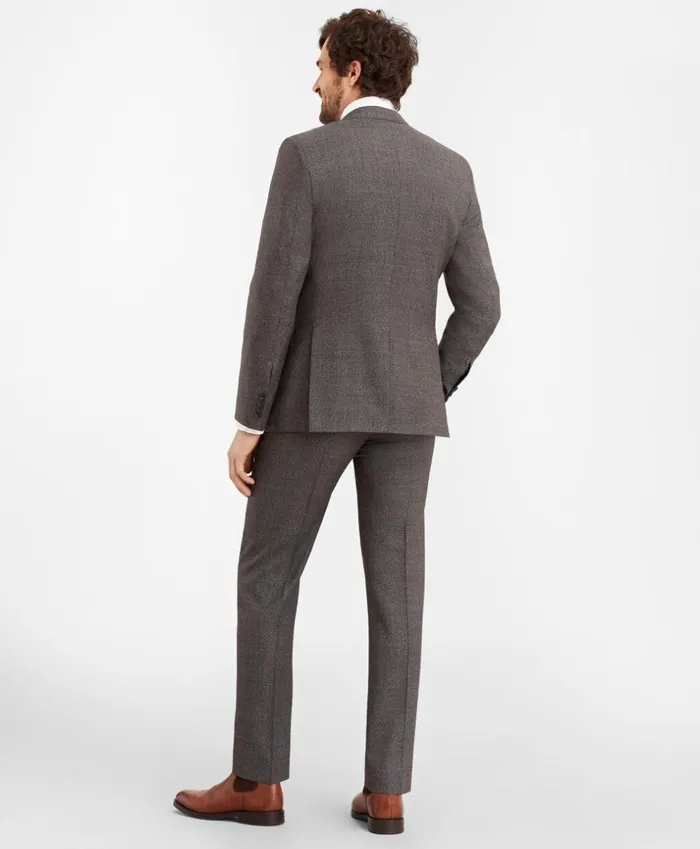 Brooks Brothers Suits Regent Fit TwoButton Grey Black 1818 Suit Grey 8211 Men Brooks Brothers Suits Regent Fit TwoButton Grey Black 1818 Suit Grey 8211 Men