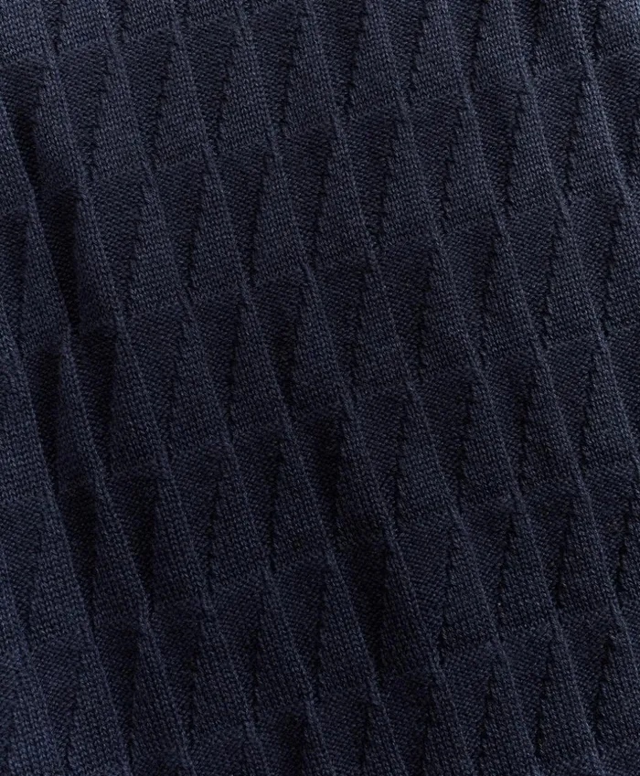 Brooks Brothers Sweaters Golden Fleece 3D Knit FineGauge CashmereSilk Textured Crewneck Sweater Dark Blue 8211 Men Brooks Brothers Sweaters Golden Fleece 3D Knit FineGauge CashmereSilk Textured Crewneck Sweater Dark Blue 8211 Men