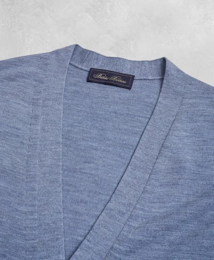 Brooks Brothers Sweaters Golden Fleece 3D Knit FineGauge Merino ButtonFront Vest Denim Blue 8211 Men Brooks Brothers Sweaters Golden Fleece 3D Knit FineGauge Merino ButtonFront Vest Denim Blue 8211 Men