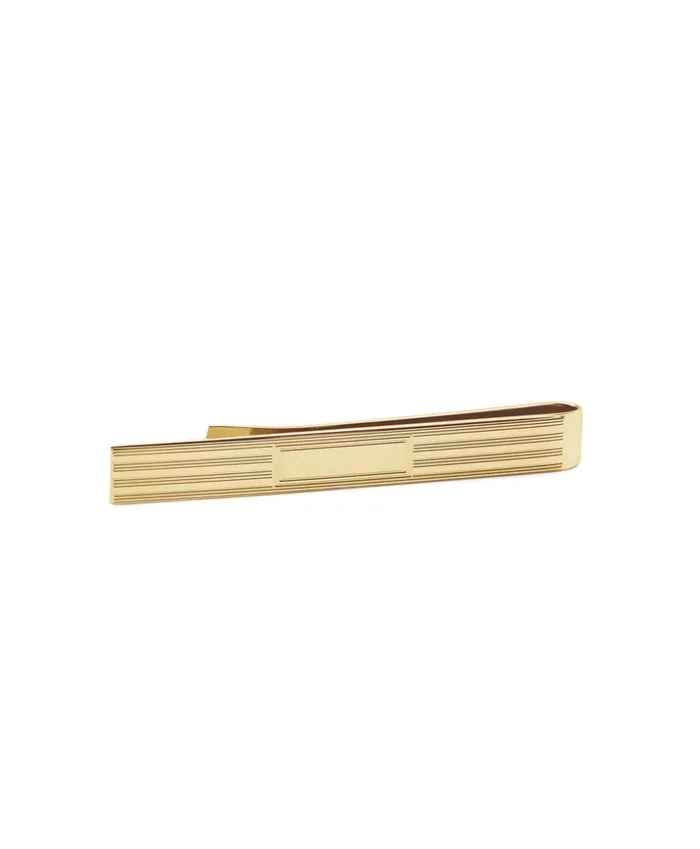 Brooks Brothers Tie and Collar Accessories Engravable Tie Bar Gold 8211 Men