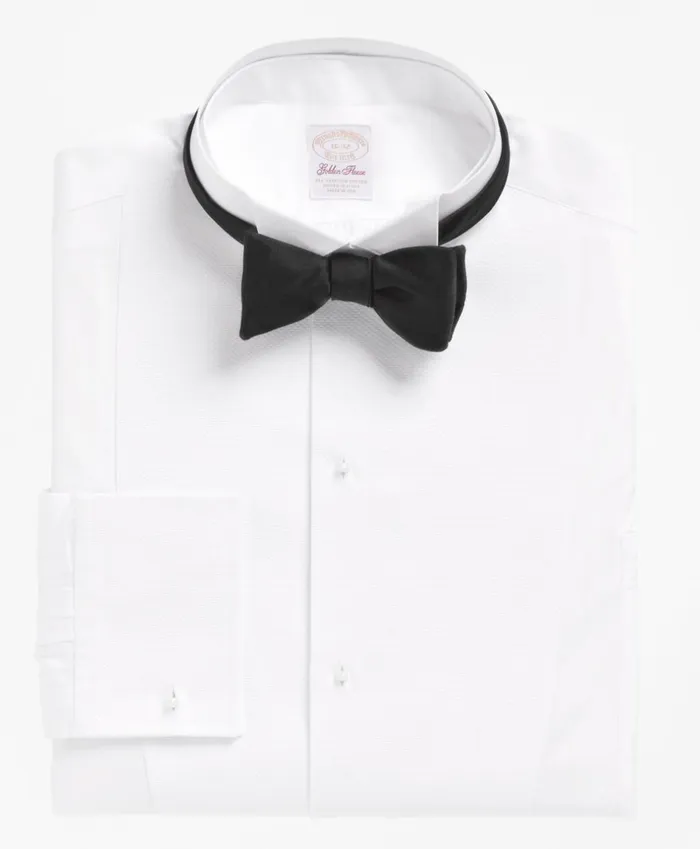 Brooks Brothers Tuxedo Shop Golden Fleece French Cuff Tuxedo Shirt With Detachable Collar White 8211 Men Brooks Brothers Tuxedo Shop Golden Fleece French Cuff Tuxedo Shirt With Detachable Collar White 8211 Men