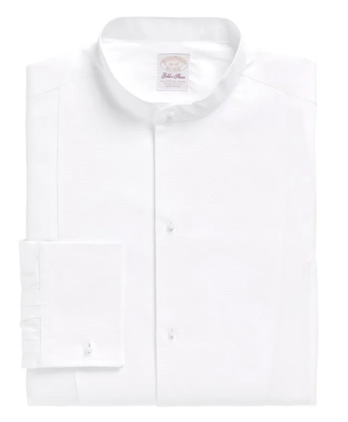 Brooks Brothers Tuxedo Shop Golden Fleece French Cuff Tuxedo Shirt With Detachable Collar White 8211 Men Brooks Brothers Tuxedo Shop Golden Fleece French Cuff Tuxedo Shirt With Detachable Collar White 8211 Men