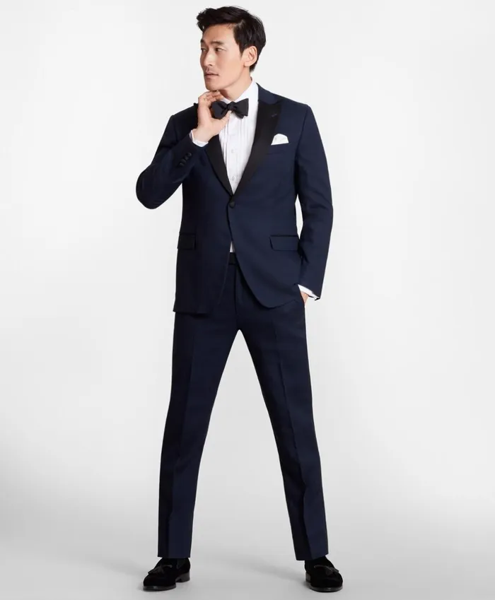 Brooks Brothers Tuxedo Shop Regent Fit Linen Tuxedo Navy 8211 Men Brooks Brothers Tuxedo Shop Regent Fit Linen Tuxedo Navy 8211 Men