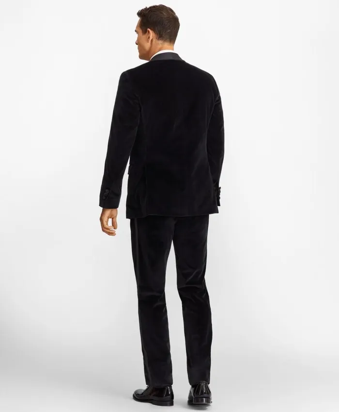 Brooks Brothers Tuxedo Shop Regent Fit Shawl Collar Velvet Tuxedo Navy 8211 Men Brooks Brothers Tuxedo Shop Regent Fit Shawl Collar Velvet Tuxedo Navy 8211 Men