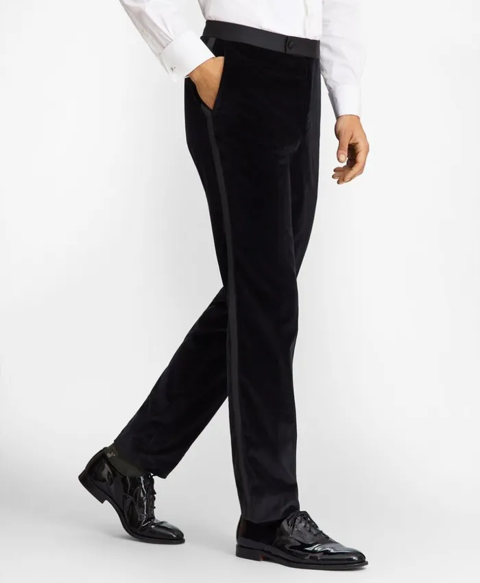 Brooks Brothers Tuxedo Shop Regent Fit Shawl Collar Velvet Tuxedo Navy 8211 Men Brooks Brothers Tuxedo Shop Regent Fit Shawl Collar Velvet Tuxedo Navy 8211 Men