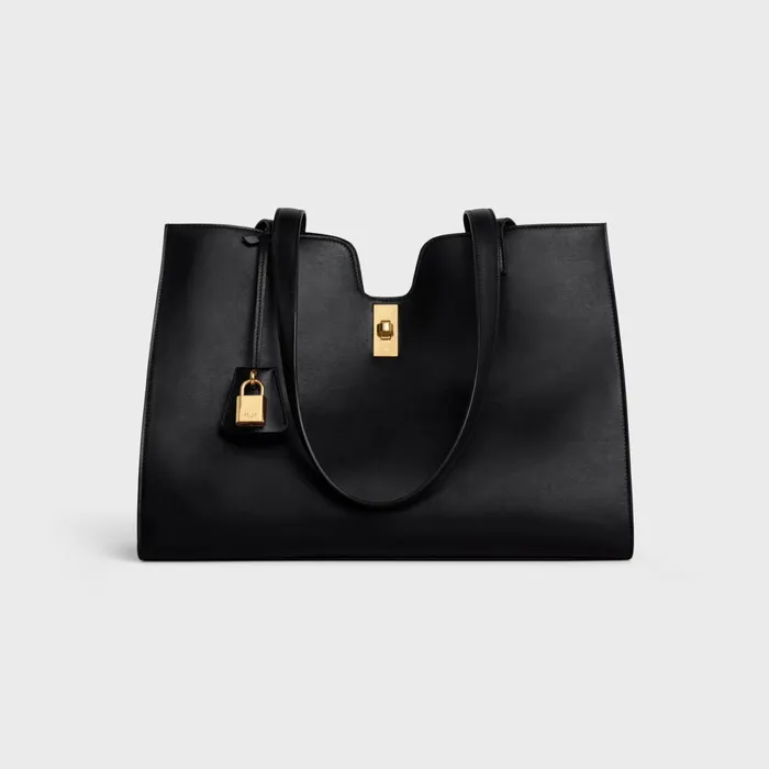 Cabas 16 In Smooth Calfskin Black Women CELINE 16