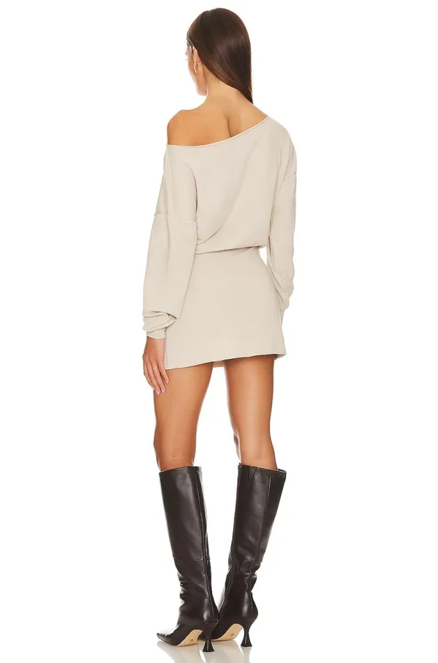 Caddie Mini Dress Sandstone Women Lovers and Friends Dresses