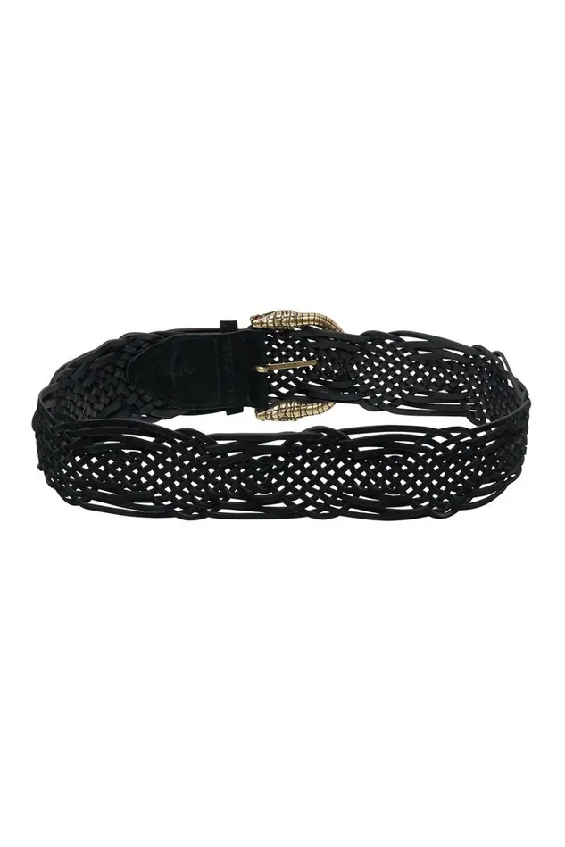 Camilla Belts Women Woven Suede Belt Liv A Little