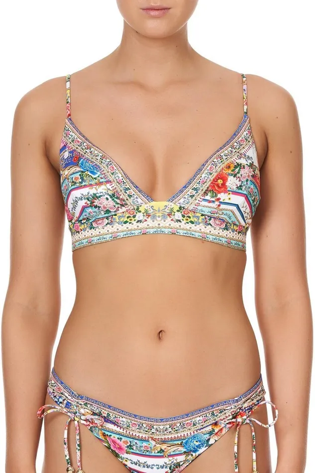 Camilla Bikinis Women Lace Back Tri Bra Party In The Palace