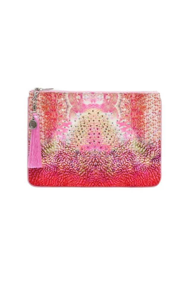 Camilla Clutch Bags Women Small Canvas Clutch Serpentine Dreams