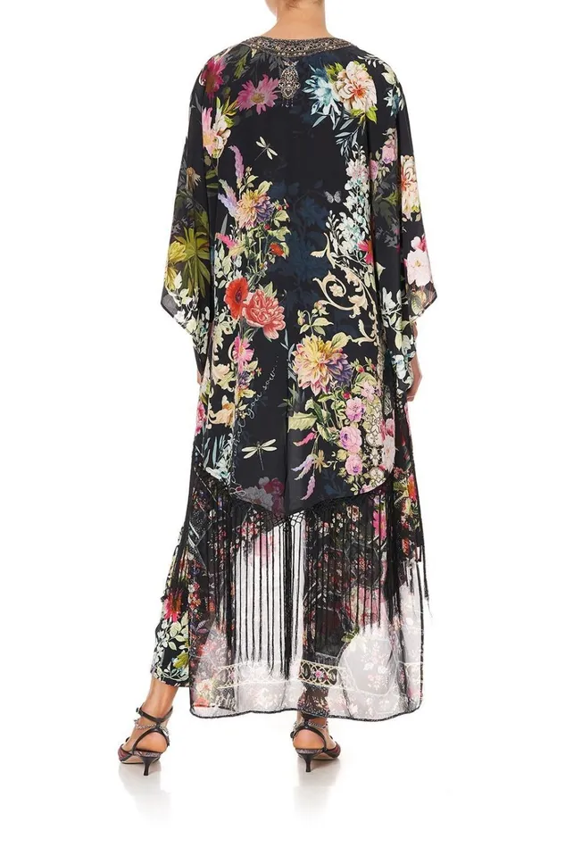 Camilla Extended Sizes Women Kimono With Long Under Layer Hampton Hive