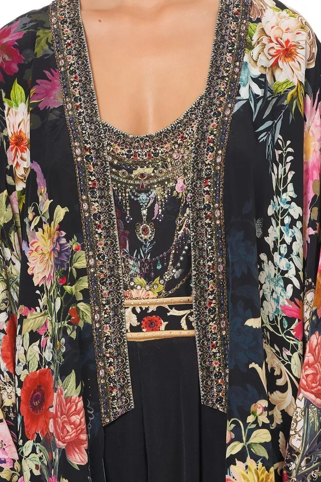 Camilla Extended Sizes Women Kimono With Long Under Layer Hampton Hive