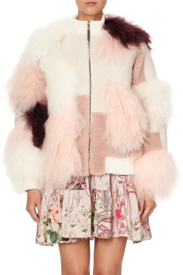Camilla Jackets Women Patchwork Bomber Istenanya