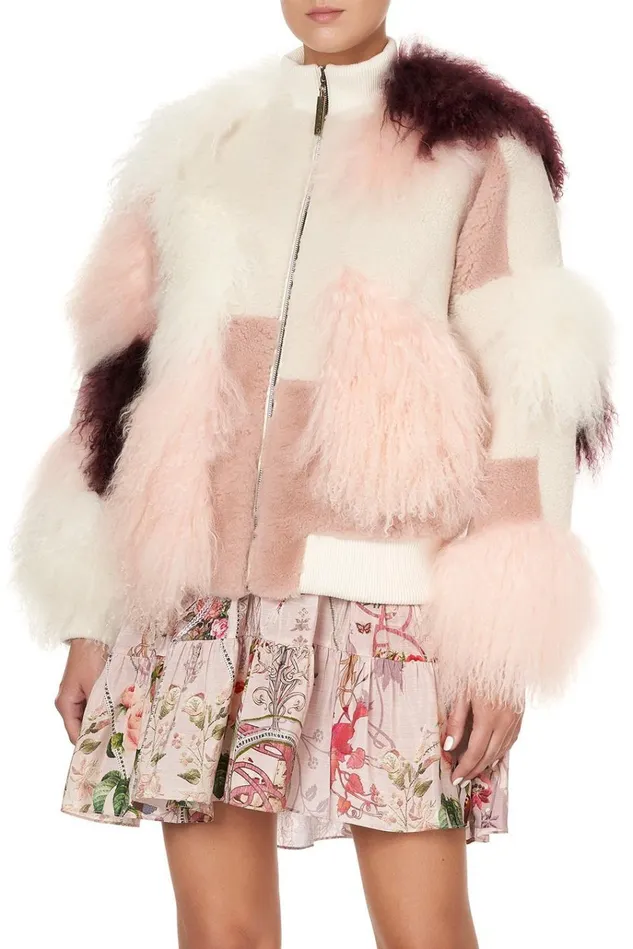 Camilla Jackets Women Patchwork Bomber Istenanya