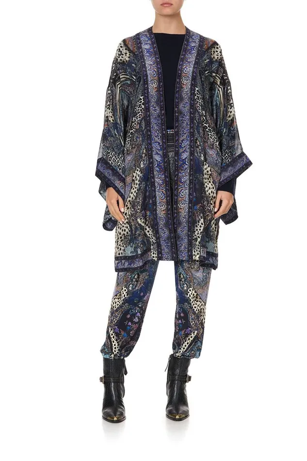 Camilla Kimonos Women Kimono With Tie Belt Festival Express