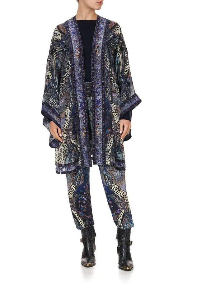 Camilla Kimonos Women Kimono With Tie Belt Festival Express