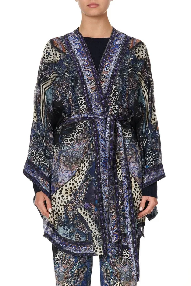 Camilla Kimonos Women Kimono With Tie Belt Festival Express