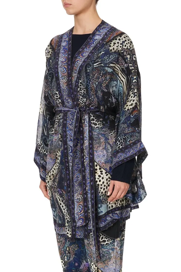 Camilla Kimonos Women Kimono With Tie Belt Festival Express