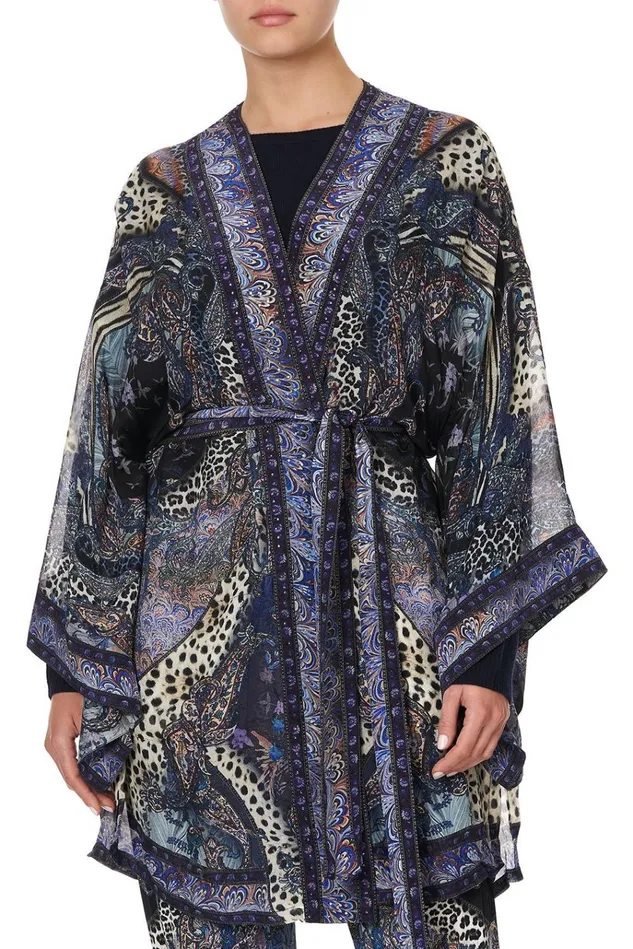 Camilla Kimonos Women Kimono With Tie Belt Festival Express