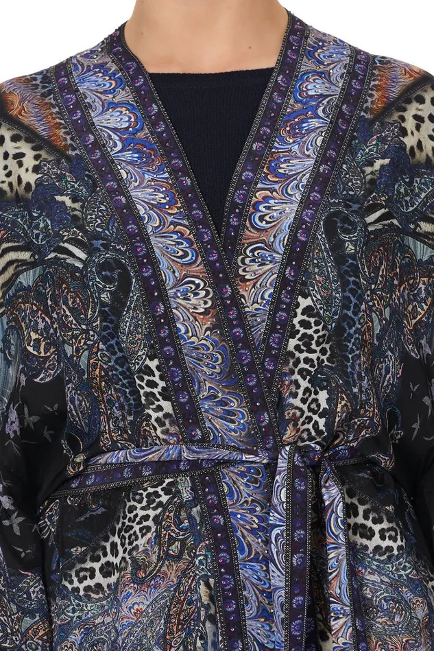 Camilla Kimonos Women Kimono With Tie Belt Festival Express