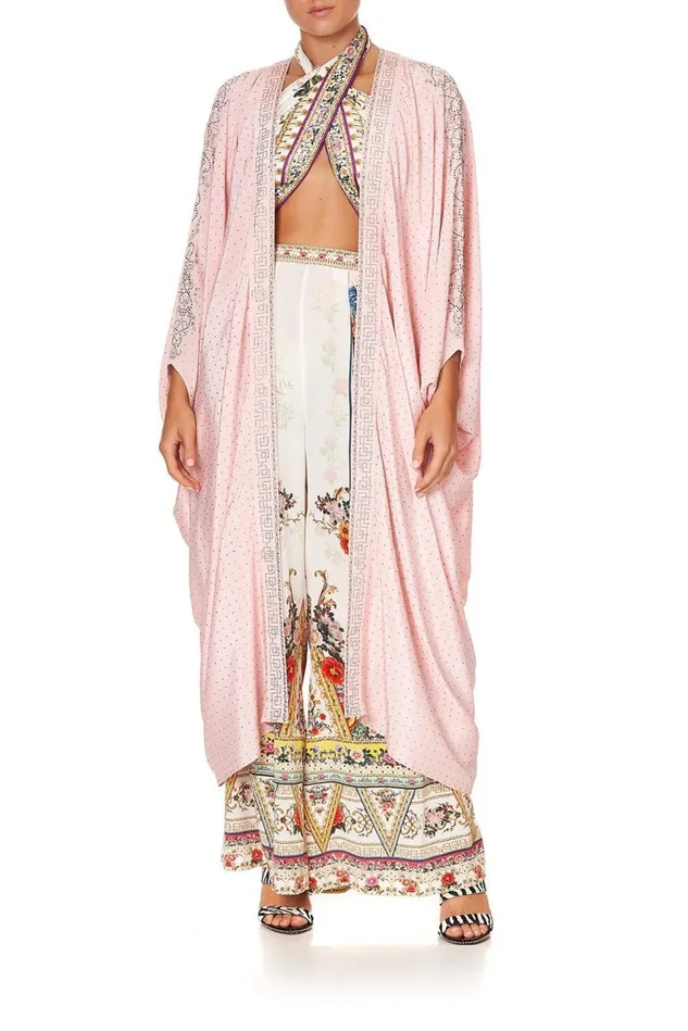 Camilla Kimonos Women Layer With Centre Back Panel Luxe Pink