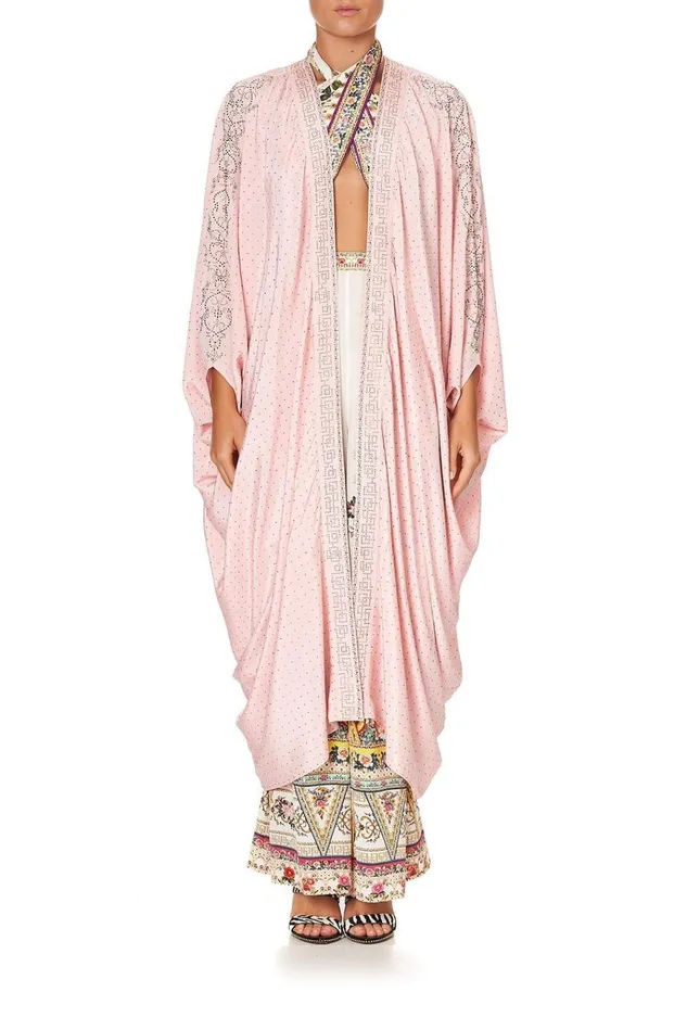 Camilla Kimonos Women Layer With Centre Back Panel Luxe Pink