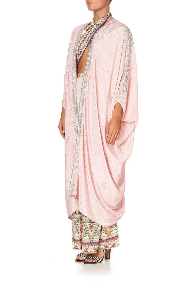Camilla Kimonos Women Layer With Centre Back Panel Luxe Pink
