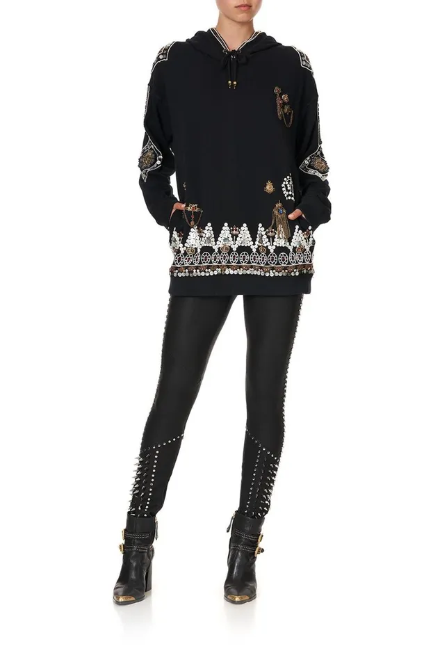 Camilla Knitwear Women Hoodie With Pockets Punk Of Primrose
