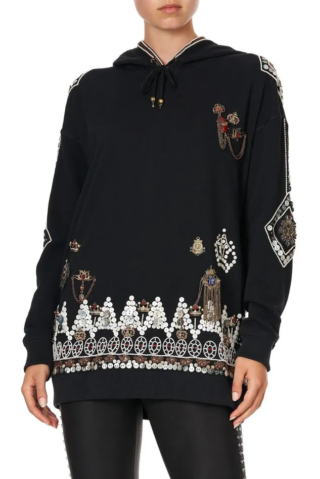 Camilla Knitwear Women Hoodie With Pockets Punk Of Primrose