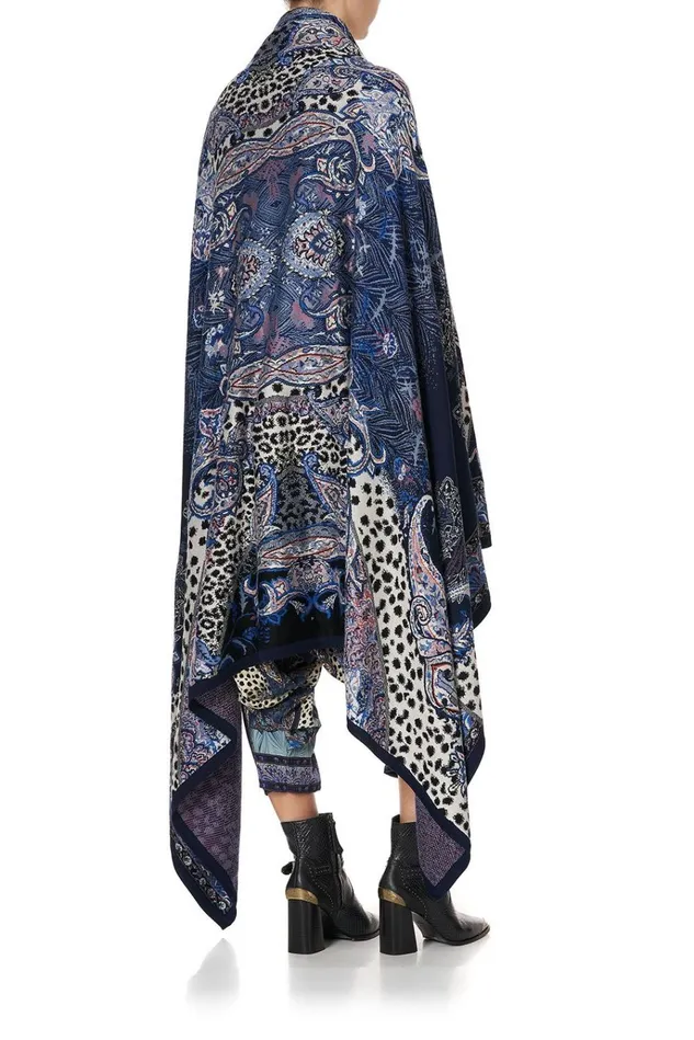 Camilla Knitwear Women Knit Jacquard Blanket Festival Express