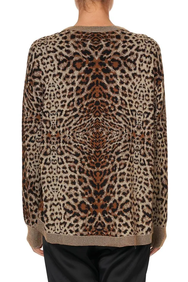 Camilla Knitwear Women Knit Printed Jumper Poetic Anarchy